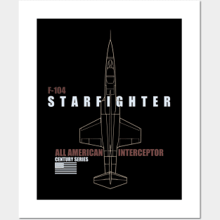 F-104 Starfighter Posters and Art